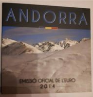 KMS Andorra 2014 5 Cent bis 2 Euro im Folder Brandenburg - Brieselang Vorschau