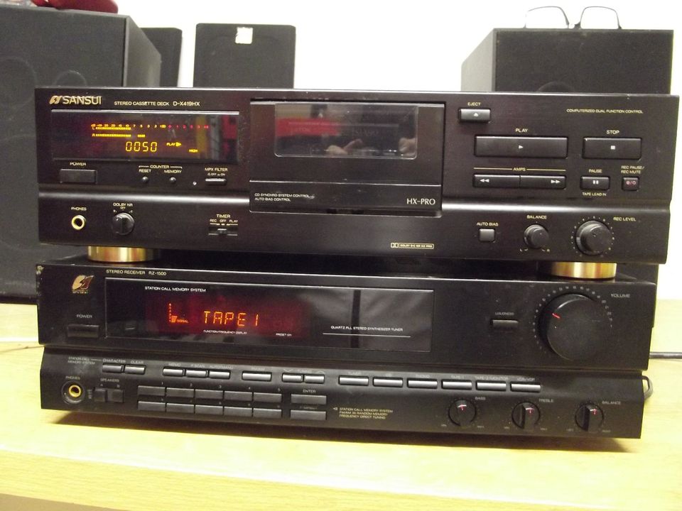 Sansui Tape-Deck D-X 419HX Hifi Klassiker Retro Kassettendeck in Wachtberg