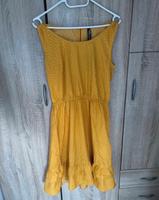 Sommer Kleid M / gepunktetes Kleid Gelb Niedersachsen - Herzberg am Harz Vorschau