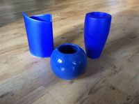 3 verschiedene Vasen blau Köln - Porz Vorschau