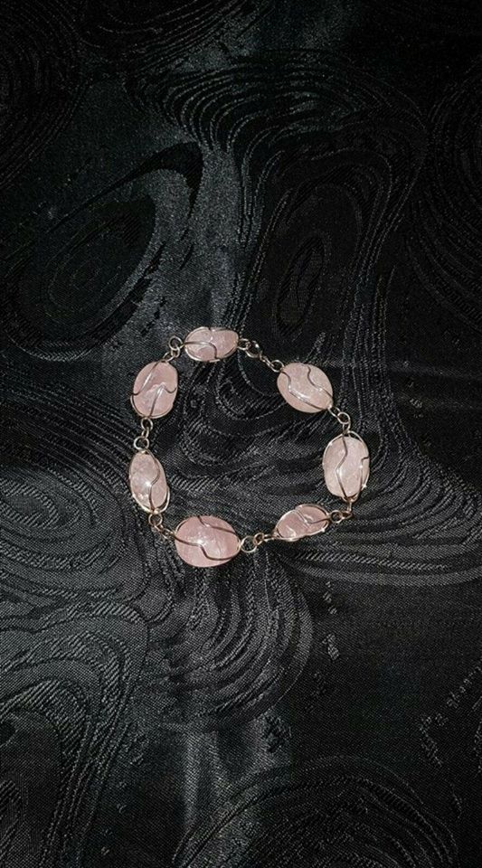 Damenkette Halskette Collier Steinkette rosa Steine in Dortmund