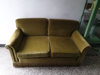 kleines 2 Sitzer Sofa, Velours, Moosgrün Rheinland-Pfalz - Bad Neuenahr-Ahrweiler Vorschau