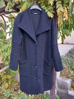 Jacke Wolle Wollmantel Lagenlook schwarz XL L 44 46 made in italy Berlin - Lichtenberg Vorschau