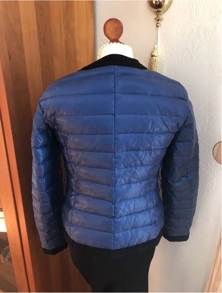 Versace Daunen Jacke NP 499€ blau gold schwarz 38 Joop Boss uvm in Rathenow