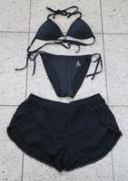 Etam Set aus Bikini Gr.36 und Shorts Gr.M schwarz Schmuckdeko Baden-Württemberg - Metzingen Vorschau
