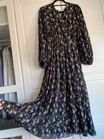Nakd Maxikleid mit Ballonärmeln und Blumenmuster schwarz Baden-Württemberg - Mannheim Vorschau