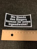 Böhse Onkelz Sammlung: Aufnäher - Patch Stunde des Siegers Baden-Württemberg - Riedlingen Vorschau