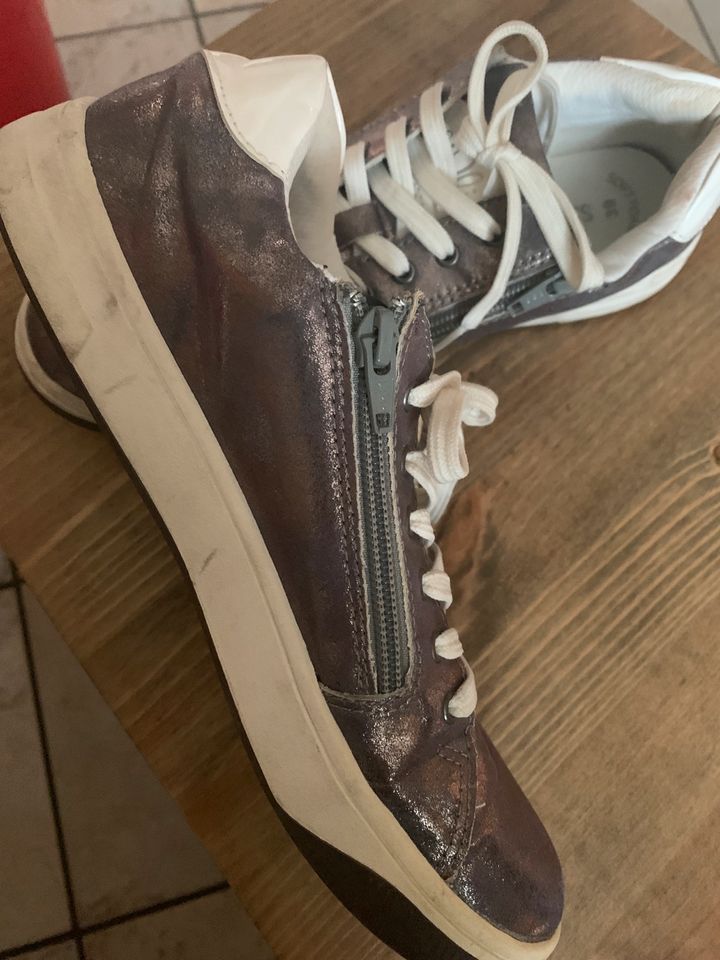 S. Oliver Sneaker Silber grau in 39 in Herzogenrath