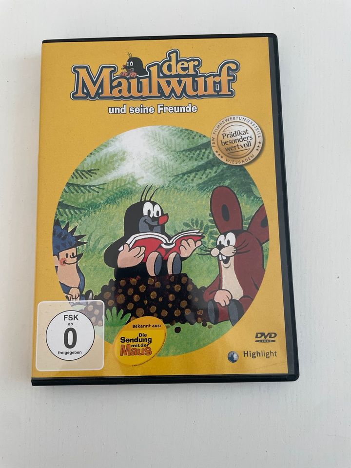 Der Maulwurf und seine Freunde Sendung mit der Maus DVD in Bochum