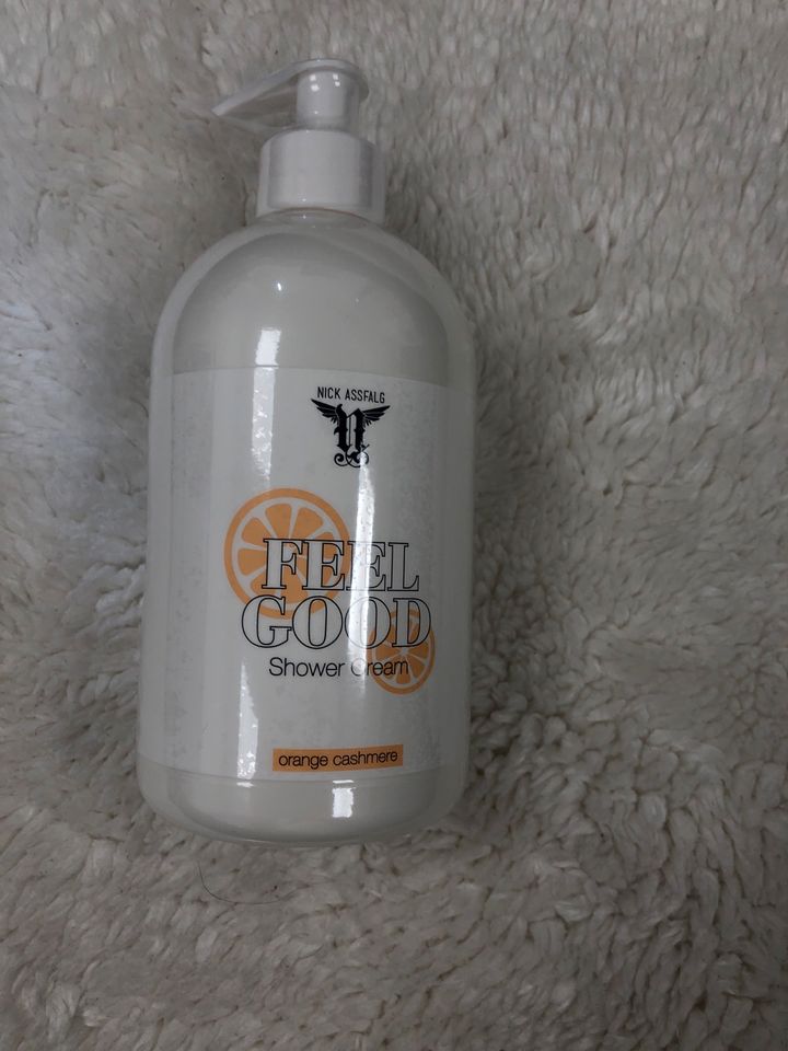 Nick Assfalg Feel Good Shower Cream Orange Cashmere 500ml in Essen