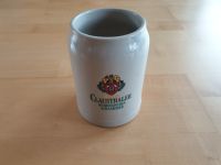 Clausthaler herbfrisches Schankbier  Bierkrug Steingut 0,5 Liter Niedersachsen - Katlenburg-Lindau Vorschau
