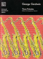 Three Preludes [Gershwin] - Noten für Saxophone Quartet (SATB) Nordrhein-Westfalen - Lippstadt Vorschau