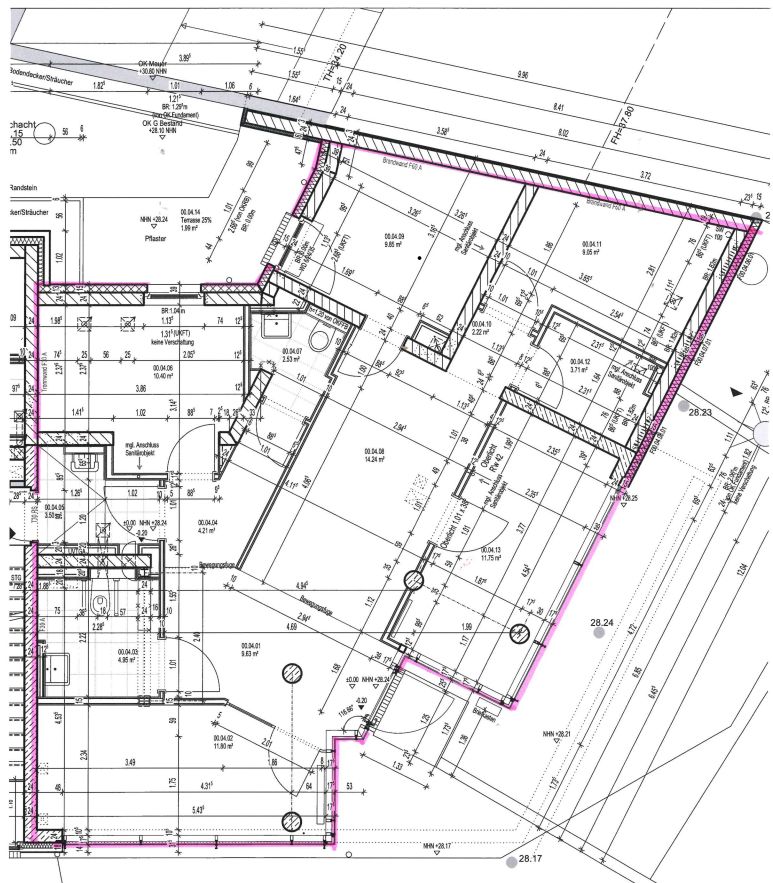 Repräsentative Räumlichkeiten im Neubau "Erstbezug" in Issum