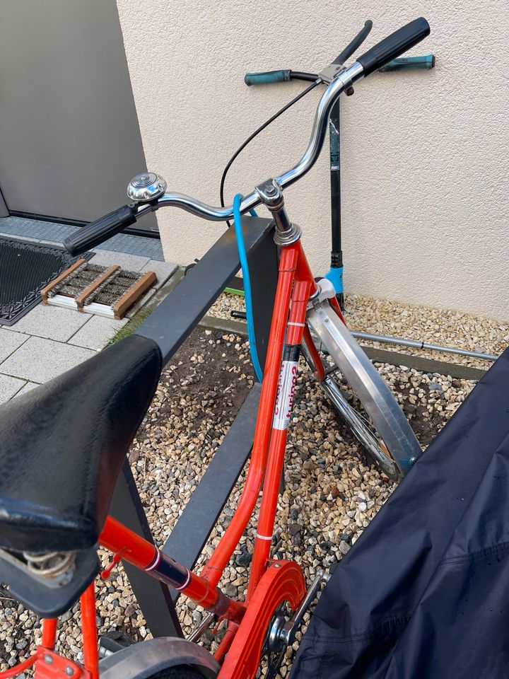 Fahrrad rot in Berlin