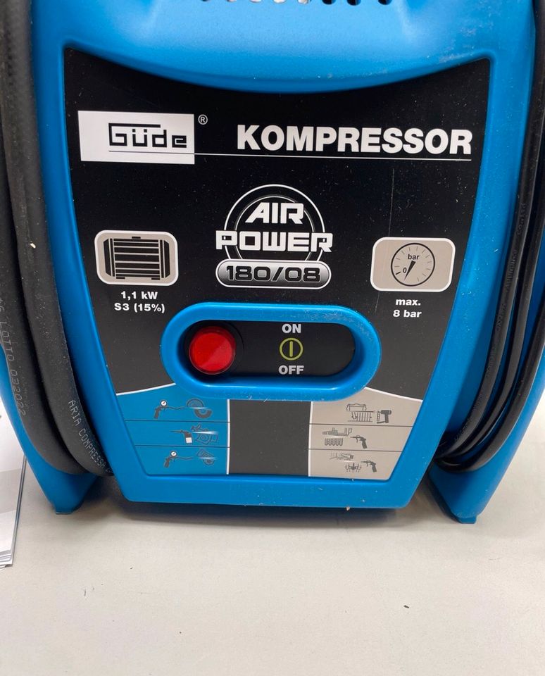 Güde Druckluft Kompressor AIRPOWER 180/08 | 1100 Watt in Bochum