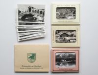 5 Andenken-Foto-Mäppchen schwarzweiß vintage 1950er / 60er Jahre Schleswig-Holstein - Rieseby Vorschau