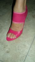 tolle, bequeme Alba Moda Damenpumps pink Hessen - Wiesbaden Vorschau