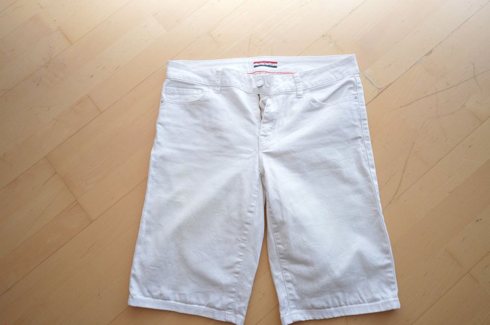 Jeans-Short, Tommy Hilfiger, weiß, Gr. M in Braunschweig