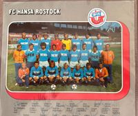 FC Hansa Rostock Oberliga DDR Autogrammkarte evtl. 1983 Rostock - Stadtmitte Vorschau