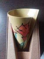 Designvase Jan Kamphuis Blumenvase gelb Handarbeit Keramik Unikat Nordrhein-Westfalen - Kranenburg Vorschau