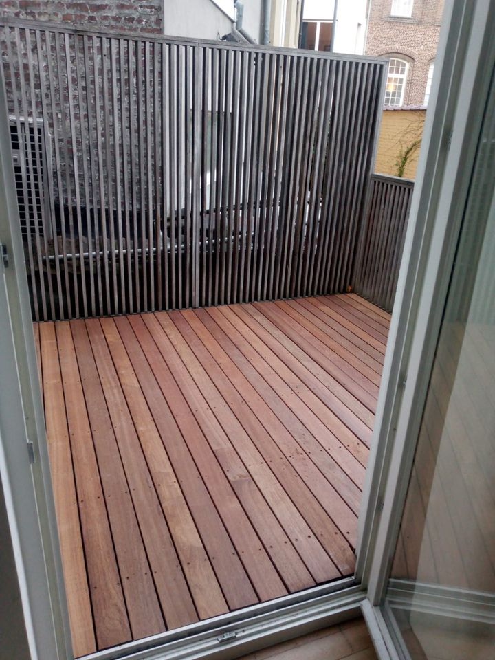 GUAYANA TEAK TERRASSENDIELEN HOLZ BRETTER ECO DIELEN GUNSTIG AACH in Aachen