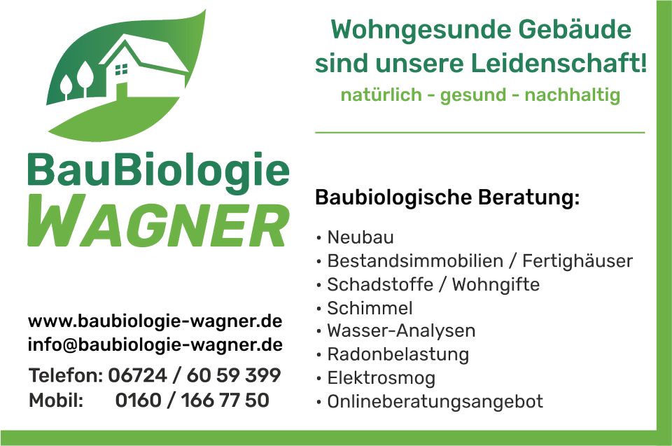 Baubiologische Beratung / Schimmelberatung / schadstoffrei in Mainz