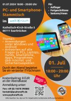 01.07.2024 PC- und Smartphone-Stammtisch im welt:raum Saarbrücken Saarbrücken - St Johann Vorschau