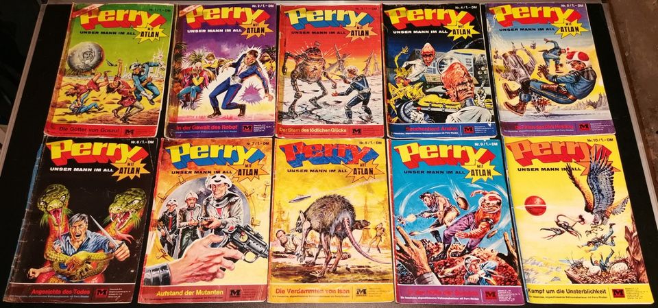 Div. alte Perry Rhodan Comics und Romane in Berlin