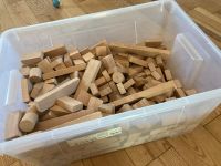 Riesige Kiste Holzbausteine 13 Kg unbehandelt Brandenburg - Eichwalde Vorschau