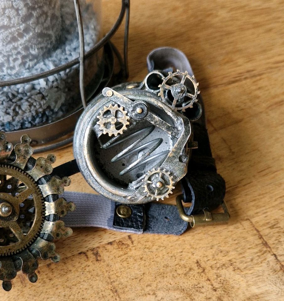 Steampunk Goggles  - Endzeit  - Schweiss Brille in Schwelm