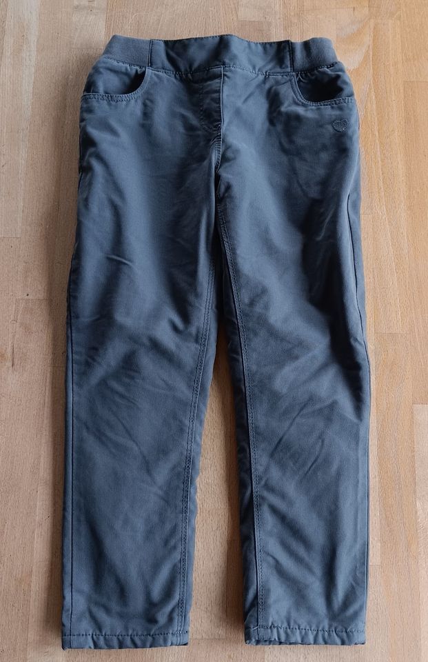 Vertbaudet Gr. 128, gefütterte Hose, Jeans, warm kuschelig, in Röthenbach (Allgäu)