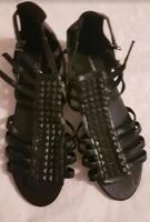 NEU  Damen schuhe sandalen gr 38 von H&M in schwarz West - Nied Vorschau