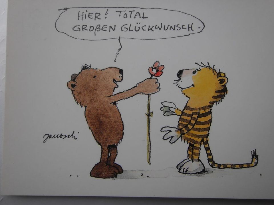 JANOSCH Postkarten Tigerente, Frosch Bär und viele Andere in Hammersbach