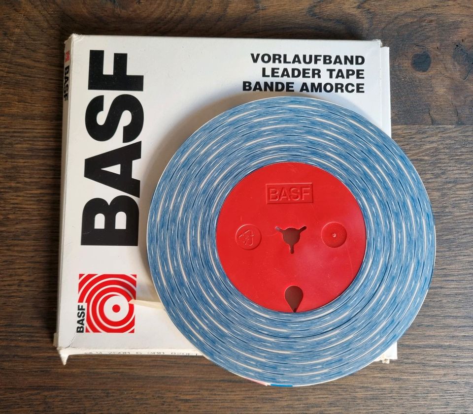 BASF Vorlaufband Blau Weiß 250m - 6,3mm / 820FT - 1/4IN in Nümbrecht