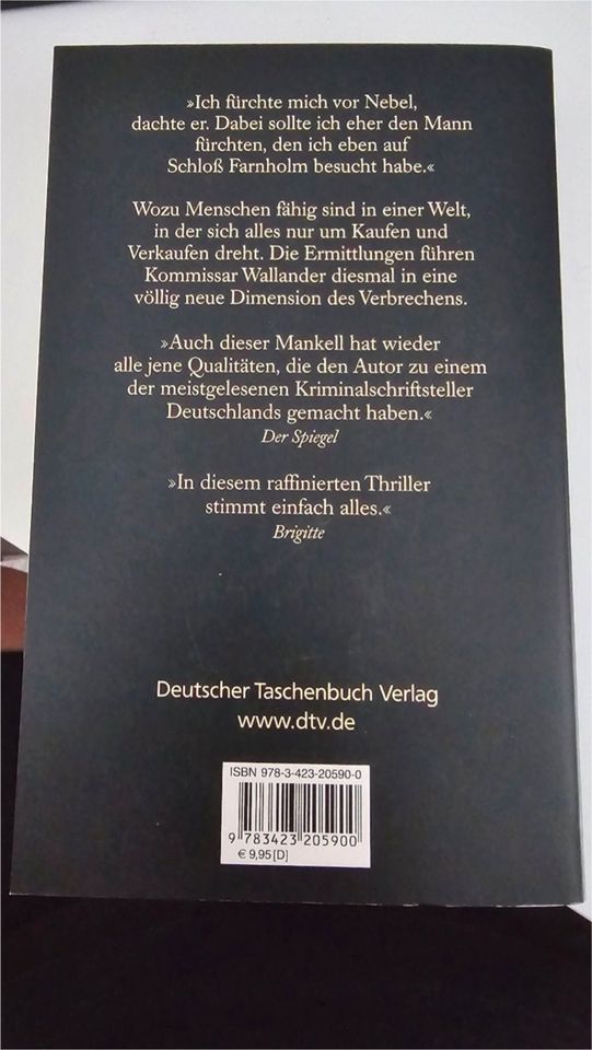 Henning Mankell - Der Mann, der lächelte in Quierschied