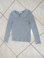 Pullover Oberteil mit Bubikragen taubenblau C&A Gr. 140 TOP! Nordrhein-Westfalen - Wegberg Vorschau