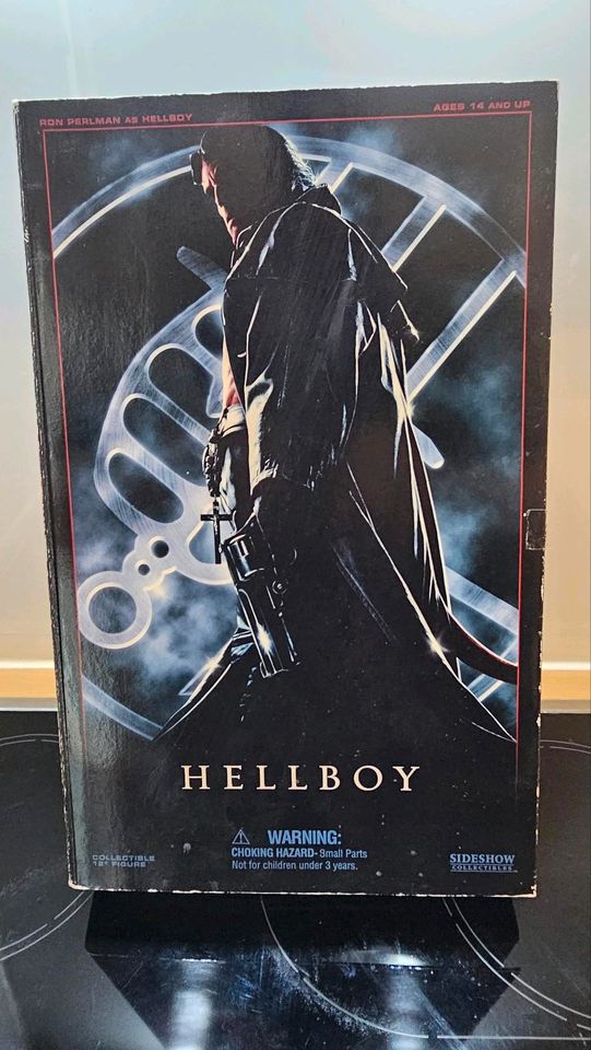 Hellboy 12" Sideshow Collectibles 2004 Ron Perlman in Kamp-Lintfort