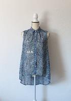Damen Bluse mit blauem Muster von H&M Gr. 36 Bayern - Egling Vorschau