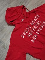 Damen Hoodie Sweatshirt Kurzarm rot Gr M Hessen - Limburg Vorschau