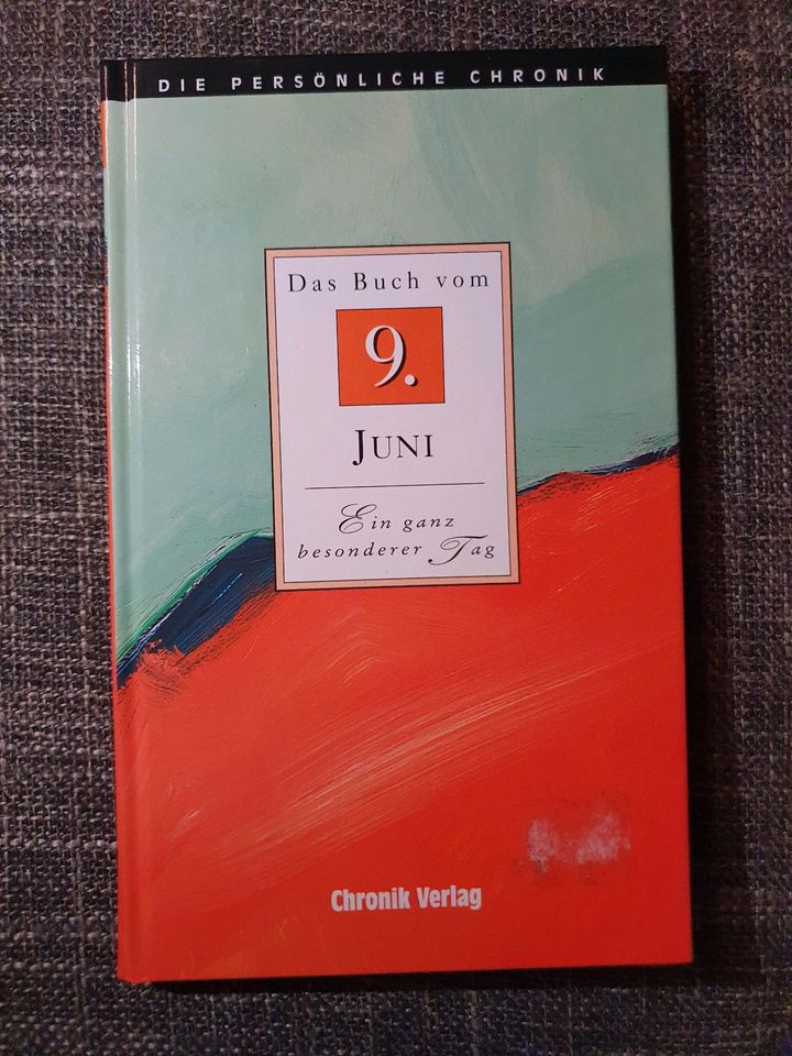 Das Buch vom 9. Juni in Berlin