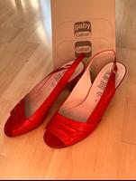 Gabor „Nizza“ Sandalette Leder Gr. 6 rot Niedersachsen - Sehnde Vorschau