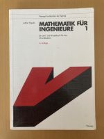 Buch Mathematik für Ingenieure 1 von Lothar Popula Nordrhein-Westfalen - Porta Westfalica Vorschau