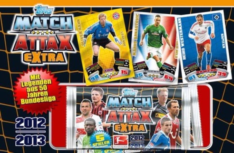 Match Attax Extra 2012 2013 - Legenden - Hattrick Held in Meitingen