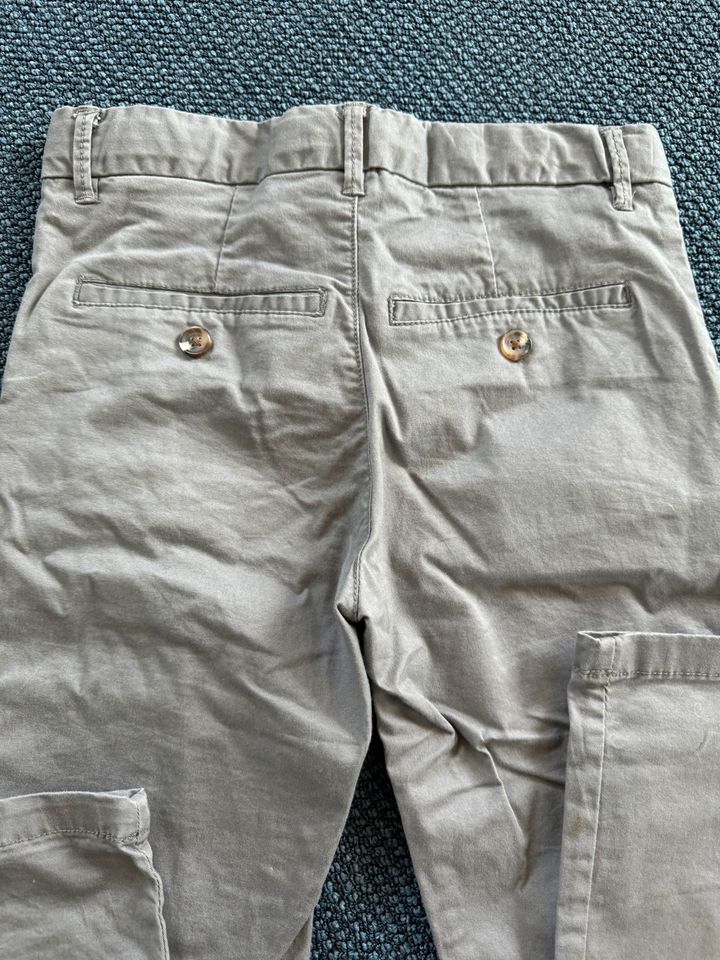 ❌ H&M Stoffhose, grau, Größe 140, schmal in Malschwitz