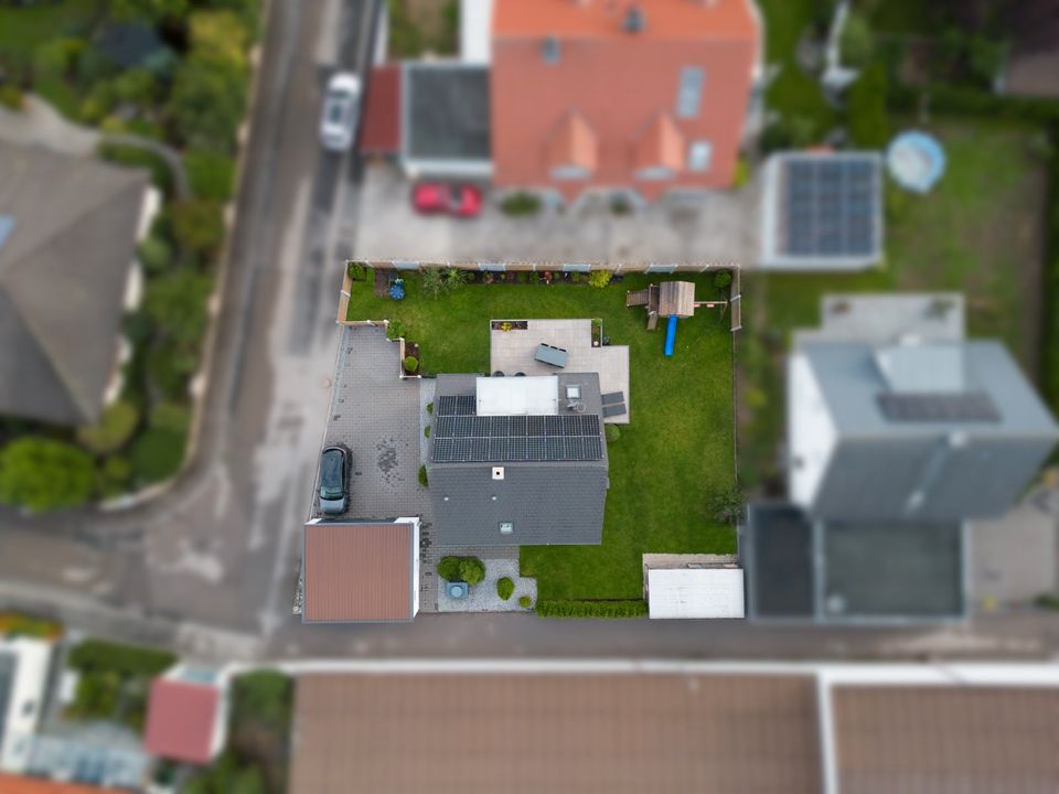 Drohnenbilder Drohnenaufnahmen Luftaufnahmen Immobilie Inspektion in Schwanstetten