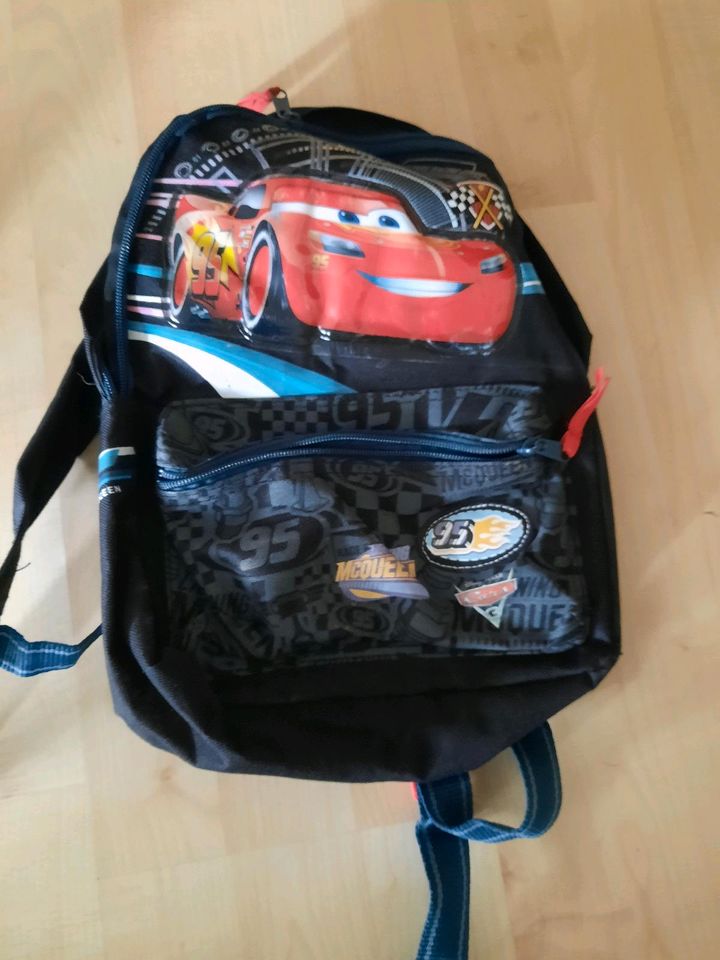 Kinder Rucksack Feuerwehr Sam und Cars, Kinderrucksack in Netphen