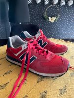 New Balance Rot Blau Gr. 42 Turnschuh Niedersachsen - Uelzen Vorschau