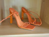 Orange Stiletto Heels  in Gr.36 Nordrhein-Westfalen - Viersen Vorschau