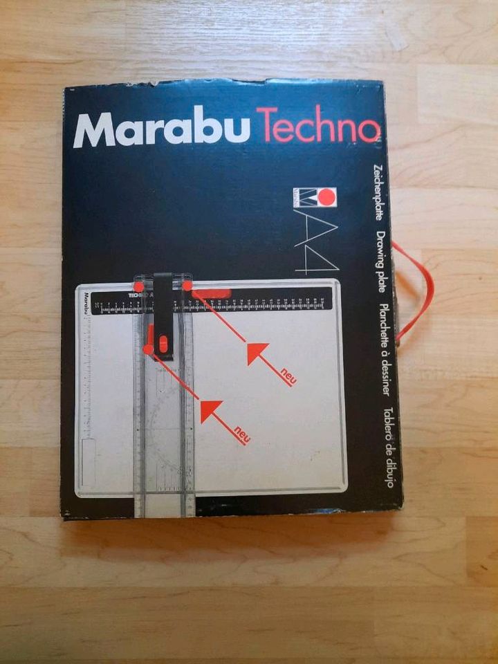 Marabu Techno Zeichenplatte A4 + diverse Zeichenutensilien in Cottbus