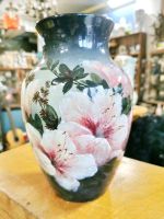 ***~* Jugendstil Porzellan Vase HIBISKUS Blüten Blumen Bayern - Coburg Vorschau